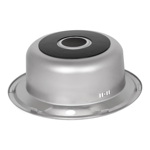 Кухонная мойка Lidz 490-A 0,8 мм Satin (LIDZ490ASAT)
