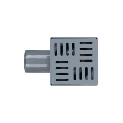 Трап Lidz (WHI) 60 07 T003 00 горизонтальний з пластиковими ґратами 100х101