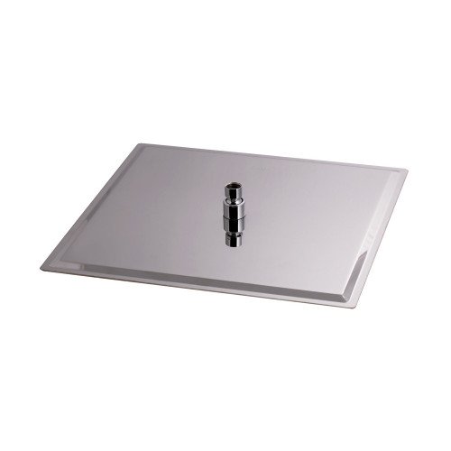 Лейка для верхнего душа Lidz Niagara 240 400x400 мм прямоугольная LDNIA240NKS37519 Nickel