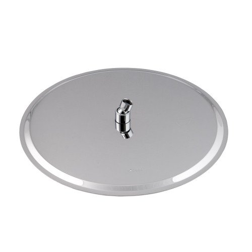 Лейка для верхнего душа Lidz Niagara 140 400 мм округлая LDNIA140NKS37520 Nickel