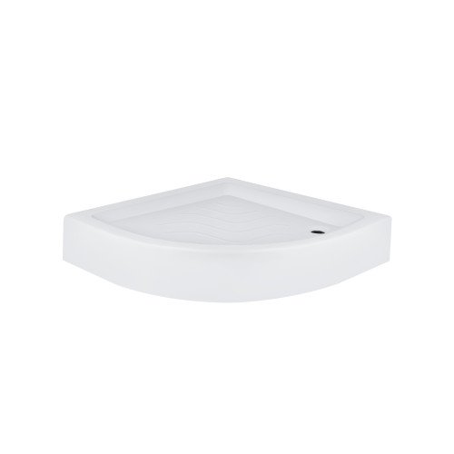 Набор Lidz душевая кабина Wieza SC80x80.SAT.LOW.L, стекло Linie 4 мм + поддон Kupala