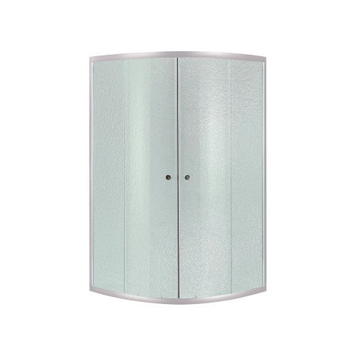 Душевая кабина Lidz Latwa SC90x90.SAT.LOW.FR, стекло Frost 4 мм + Lidz Душевой поддон KAPIELKA ST90x90x15