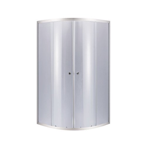 Душевая кабина Lidz Latwa SC90x90.SAT.LOW.GR, стекло тон. 4 мм + Lidz Душевой поддон KAPIELKA ST90x90x15