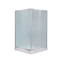 Набір Lidz душова кабіна Wawel SC90x90.SAT.LOW.FR, скло Frost 4 мм + піддон Mazur Набір Lidz душова кабіна Wawel SC90x90.SAT.LOW.FR, скло Frost 4 мм + піддон Mazur